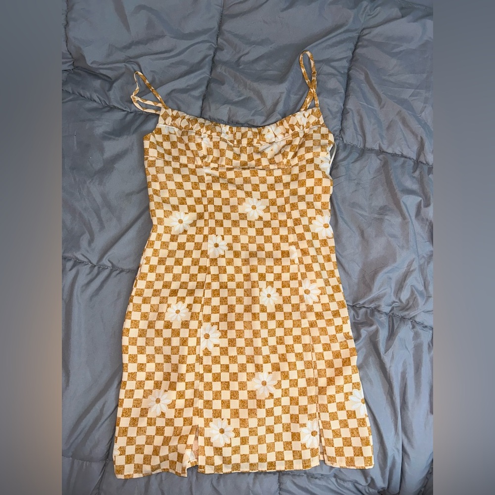 Checkered Urban Outfitters Dress